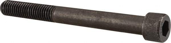 Unbrako - 1/2-13 UNC Hex Socket Drive, Socket Cap Screw - Alloy Steel, Black Oxide Finish, 4-1/2" Length Under Head - Apex Tool & Supply