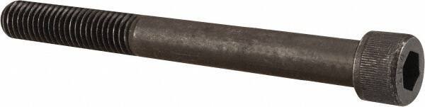 Unbrako - 1/2-13 UNC Hex Socket Drive, Socket Cap Screw - Alloy Steel, Black Oxide Finish, 4-3/4" Length Under Head - Apex Tool & Supply