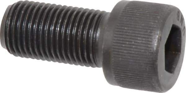 Unbrako - 1/2-20 UNF Hex Socket Drive, Socket Cap Screw - Alloy Steel, Black Oxide Finish, 1" Length Under Head - Apex Tool & Supply