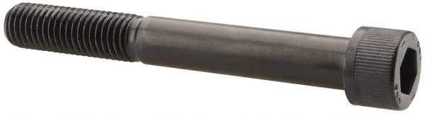 Unbrako - 5/8-11 UNC Hex Socket Drive, Socket Cap Screw - Alloy Steel, Black Oxide Finish, 5" Length Under Head - Apex Tool & Supply