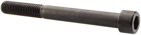 Unbrako - 5/8-11 UNC Hex Socket Drive, Socket Cap Screw - Alloy Steel, Black Oxide Finish, 6" Length Under Head - Apex Tool & Supply