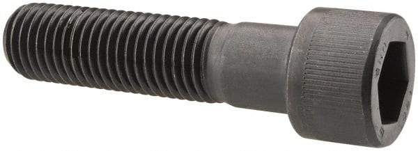 Unbrako - 7/8-9 UNC Hex Socket Drive, Socket Cap Screw - Alloy Steel, Black Oxide Finish, 3-1/2" Length Under Head - Apex Tool & Supply