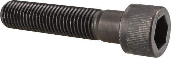 Unbrako - 7/8-9 UNC Hex Socket Drive, Socket Cap Screw - Alloy Steel, Black Oxide Finish, 4" Length Under Head - Apex Tool & Supply