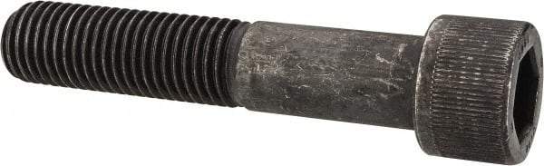 Unbrako - 7/8-9 UNC Hex Socket Drive, Socket Cap Screw - Alloy Steel, Black Oxide Finish, 4-1/2" Length Under Head - Apex Tool & Supply