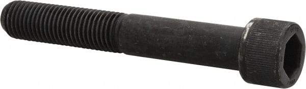 Unbrako - 7/8-9 UNC Hex Socket Drive, Socket Cap Screw - Alloy Steel, Black Oxide Finish, 6" Length Under Head - Apex Tool & Supply