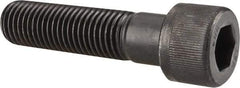 Unbrako - 1-8 UNC Hex Socket Drive, Socket Cap Screw - Alloy Steel, Black Oxide Finish, 4" Length Under Head - Apex Tool & Supply