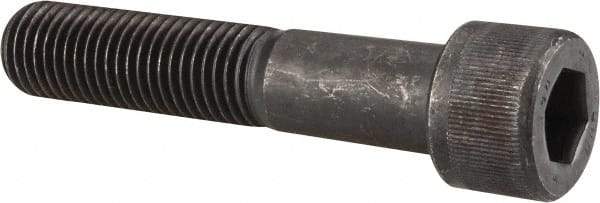 Unbrako - 1-8 UNC Hex Socket Drive, Socket Cap Screw - Alloy Steel, Black Oxide Finish, 5" Length Under Head - Apex Tool & Supply