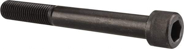 Unbrako - 1-8 UNC Hex Socket Drive, Socket Cap Screw - Alloy Steel, Black Oxide Finish, 8" Length Under Head - Apex Tool & Supply