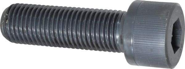 Unbrako - 1-1/4 - 7 UNC Hex Socket Drive, Socket Cap Screw - Alloy Steel, Black Oxide Finish, 4" Length Under Head - Apex Tool & Supply