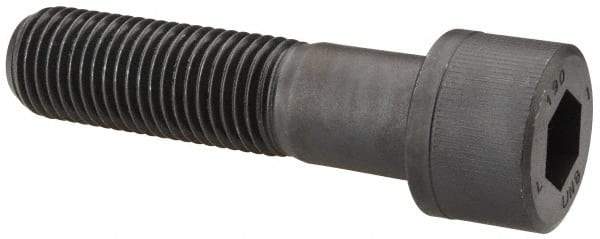 Unbrako - 1-1/4 - 7 UNC Hex Socket Drive, Socket Cap Screw - Alloy Steel, Black Oxide Finish, 5" Length Under Head - Apex Tool & Supply