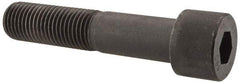 Unbrako - 1-1/4 - 7 UNC Hex Socket Drive, Socket Cap Screw - Alloy Steel, Black Oxide Finish, 6" Length Under Head - Apex Tool & Supply