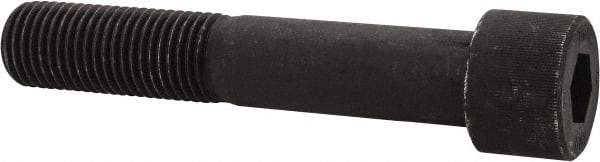 Unbrako - 1-1/4 - 7 UNC Hex Socket Drive, Socket Cap Screw - Alloy Steel, Black Oxide Finish, 7" Length Under Head - Apex Tool & Supply