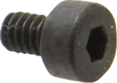 Unbrako - M2x0.40 Metric Coarse Hex Socket Drive, Socket Cap Screw - Grade 12.9 Alloy Steel, Black Oxide Finish, 3mm Length Under Head - Apex Tool & Supply