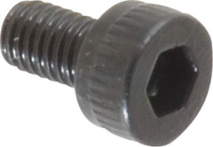 Unbrako - M3x0.50 Metric Coarse Hex Socket Drive, Socket Cap Screw - Grade 12.9 Alloy Steel, Black Oxide Finish, 5mm Length Under Head - Apex Tool & Supply
