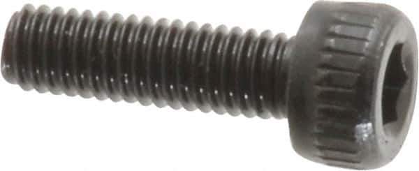 Unbrako - M3x0.50 Metric Coarse Hex Socket Drive, Socket Cap Screw - Grade 12.9 Alloy Steel, Black Oxide Finish, 10mm Length Under Head - Apex Tool & Supply