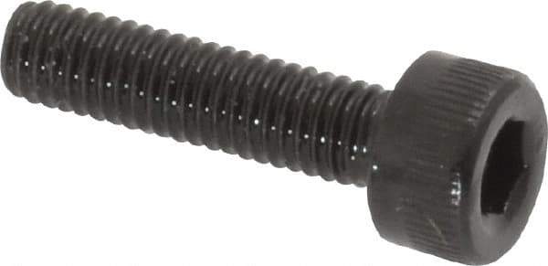 Unbrako - M3x0.50 Metric Coarse Hex Socket Drive, Socket Cap Screw - Grade 12.9 Alloy Steel, Black Oxide Finish, 12mm Length Under Head - Apex Tool & Supply