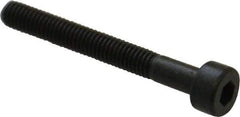Unbrako - M3x0.50 Metric Coarse Hex Socket Drive, Socket Cap Screw - Grade 12.9 Alloy Steel, Black Oxide Finish, 25mm Length Under Head - Apex Tool & Supply
