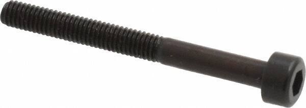 Unbrako - M3x0.50 Metric Coarse Hex Socket Drive, Socket Cap Screw - Grade 12.9 Alloy Steel, Black Oxide Finish, 30mm Length Under Head - Apex Tool & Supply