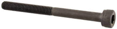Unbrako - M3x0.50 Metric Coarse Hex Socket Drive, Socket Cap Screw - Grade 12.9 Alloy Steel, Black Oxide Finish, 35mm Length Under Head - Apex Tool & Supply
