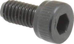 Unbrako - M4x0.70 Metric Coarse Hex Socket Drive, Socket Cap Screw - Grade 12.9 Alloy Steel, Black Oxide Finish, 8mm Length Under Head - Apex Tool & Supply