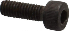 Unbrako - M4x0.70 Metric Coarse Hex Socket Drive, Socket Cap Screw - Grade 12.9 Alloy Steel, Black Oxide Finish, 12mm Length Under Head - Apex Tool & Supply