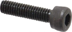 Unbrako - M4x0.70 Metric Coarse Hex Socket Drive, Socket Cap Screw - Grade 12.9 Alloy Steel, Black Oxide Finish, 16mm Length Under Head - Apex Tool & Supply