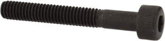 Unbrako - M4x0.70 Metric Coarse Hex Socket Drive, Socket Cap Screw - Grade 12.9 Alloy Steel, Black Oxide Finish, 30mm Length Under Head - Apex Tool & Supply