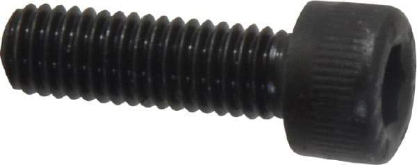 Unbrako - M5x0.80 Metric Coarse Hex Socket Drive, Socket Cap Screw - Grade 12.9 Alloy Steel, Black Oxide Finish, 16mm Length Under Head - Apex Tool & Supply