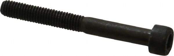 Unbrako - M5x0.80 Metric Coarse Hex Socket Drive, Socket Cap Screw - Grade 12.9 Alloy Steel, Black Oxide Finish, 45mm Length Under Head - Apex Tool & Supply