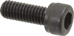 Unbrako - M6x1.00 Metric Coarse Hex Socket Drive, Socket Cap Screw - Grade 12.9 Alloy Steel, Black Oxide Finish, 16mm Length Under Head - Apex Tool & Supply