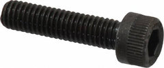 Unbrako - M6x1.00 Metric Coarse Hex Socket Drive, Socket Cap Screw - Grade 12.9 Alloy Steel, Black Oxide Finish, 25mm Length Under Head - Apex Tool & Supply