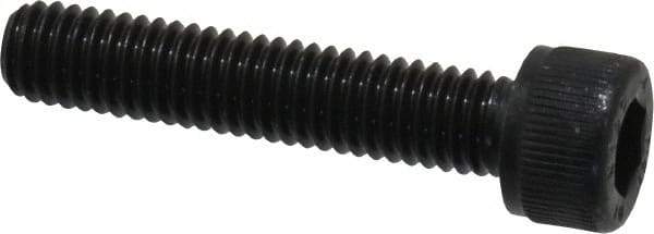 Unbrako - M6x1.00 Metric Coarse Hex Socket Drive, Socket Cap Screw - Grade 12.9 Alloy Steel, Black Oxide Finish, 30mm Length Under Head - Apex Tool & Supply