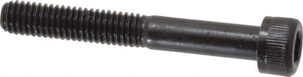 Unbrako - M6x1.00 Metric Coarse Hex Socket Drive, Socket Cap Screw - Grade 12.9 Alloy Steel, Black Oxide Finish, 45mm Length Under Head - Apex Tool & Supply