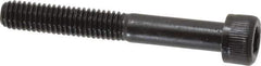 Unbrako - M6x1.00 Metric Coarse Hex Socket Drive, Socket Cap Screw - Grade 12.9 Alloy Steel, Black Oxide Finish, 45mm Length Under Head - Apex Tool & Supply