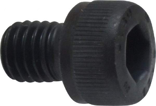 Unbrako - M8x1.25 Metric Coarse Hex Socket Drive, Socket Cap Screw - Grade 12.9 Alloy Steel, Black Oxide Finish, 10mm Length Under Head - Apex Tool & Supply