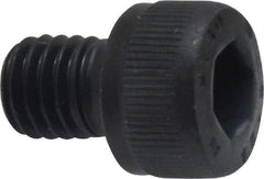 Unbrako - M8x1.25 Metric Coarse Hex Socket Drive, Socket Cap Screw - Grade 12.9 Alloy Steel, Black Oxide Finish, 10mm Length Under Head - Apex Tool & Supply