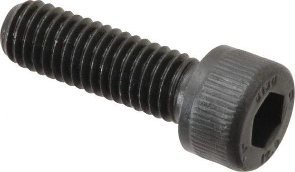 Unbrako - M8x1.25 Metric Coarse Hex Socket Drive, Socket Cap Screw - Grade 12.9 Alloy Steel, Black Oxide Finish, 25mm Length Under Head - Apex Tool & Supply