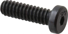 Unbrako - #10-24 UNC Hex Socket Drive, Low Socket Cap Screw - Alloy Steel, Black Oxide Finish, 5/8" Length Under Head - Apex Tool & Supply