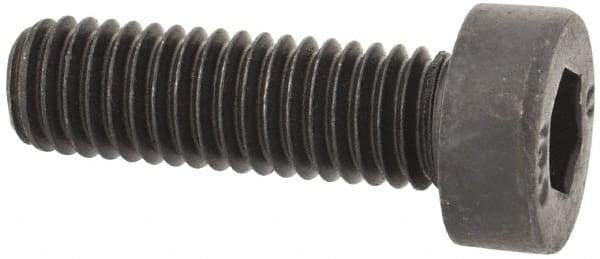 Unbrako - M5x0.80 Metric Coarse Hex Socket Drive, Low Socket Cap Screw - Grade 10.9 Alloy Steel, Black Oxide Finish, 16mm Length Under Head - Apex Tool & Supply
