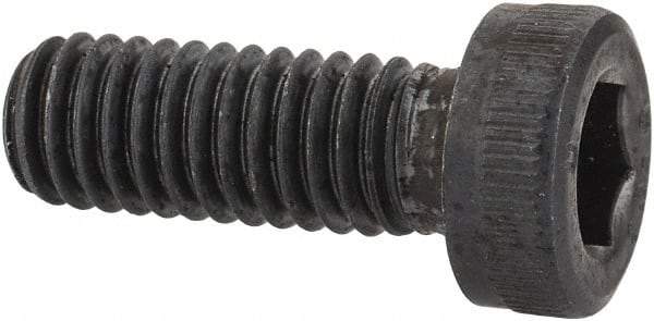 Unbrako - M6x1.00 Metric Coarse Hex Socket Drive, Low Socket Cap Screw - Grade 10.9 Alloy Steel, Black Oxide Finish, 16mm Length Under Head - Apex Tool & Supply