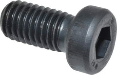 Unbrako - M8x1.25 Metric Coarse Hex Socket Drive, Low Socket Cap Screw - Grade 10.9 Alloy Steel, Black Oxide Finish, 16mm Length Under Head - Apex Tool & Supply