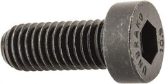 Unbrako - M8x1.25 Metric Coarse Hex Socket Drive, Low Socket Cap Screw - Grade 10.9 Alloy Steel, Black Oxide Finish, 20mm Length Under Head - Apex Tool & Supply