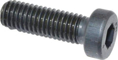 Unbrako - M8x1.25 Metric Coarse Hex Socket Drive, Low Socket Cap Screw - Grade 10.9 Alloy Steel, Black Oxide Finish, 25mm Length Under Head - Apex Tool & Supply