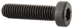 Unbrako - M8x1.25 Metric Coarse Hex Socket Drive, Low Socket Cap Screw - Grade 10.9 Alloy Steel, Black Oxide Finish, 30mm Length Under Head - Apex Tool & Supply