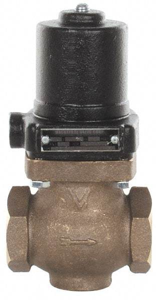 Magnatrol Valve - 1-1/4" Port, 2 Way, Solenoid Valve - Normally Closed - Apex Tool & Supply