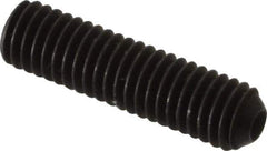 Unbrako - #10-32 UNF, 3/4" OAL, Cup Point Set Screw - Grade 8 Alloy Steel, 3/32" Key - Apex Tool & Supply