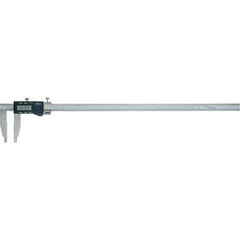 Fowler - 0 to 600mm Range, 0.01mm Resolution, Electronic Caliper - 4" Jaws, 8mm Accuracy, Serial Output - Apex Tool & Supply
