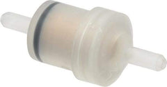 Norgren - 0.15" Outlet, Inline Filters, Regulators & Lubricators - Miniature Inline Filter, 1.58" Long - Apex Tool & Supply