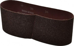 Norton - 4" Wide x 24" OAL, 36 Grit, Aluminum Oxide Abrasive Belt - Aluminum Oxide, Very Coarse, Coated, X Weighted Cloth Backing, Series R228 - Apex Tool & Supply