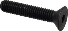 Unbrako - 3/8-16 UNC Hex Socket Drive, 82° Flat Screw - Alloy Steel, Black Oxide Finish, 2" OAL - Apex Tool & Supply